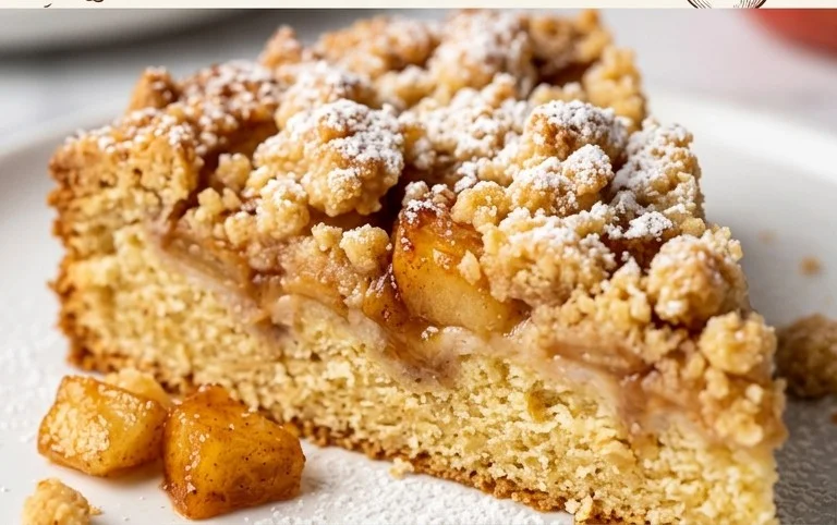Apfelkuchen mit Streuseln