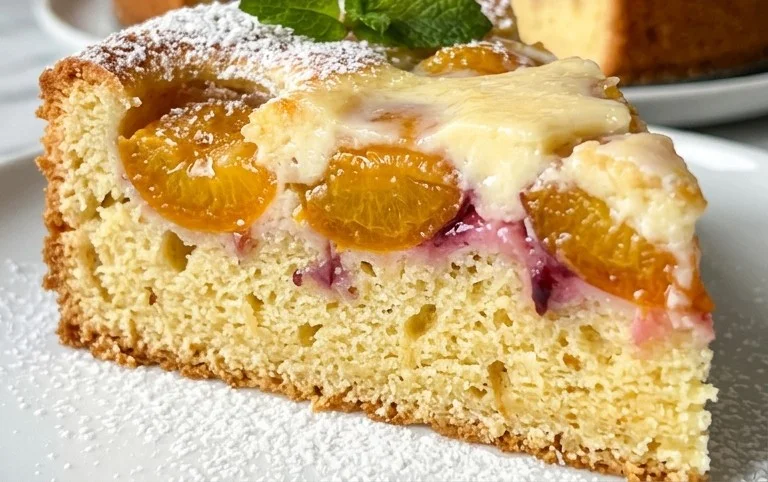Mirabellen-Kuchen mit Sahne-Schmand-GussBearbeiten