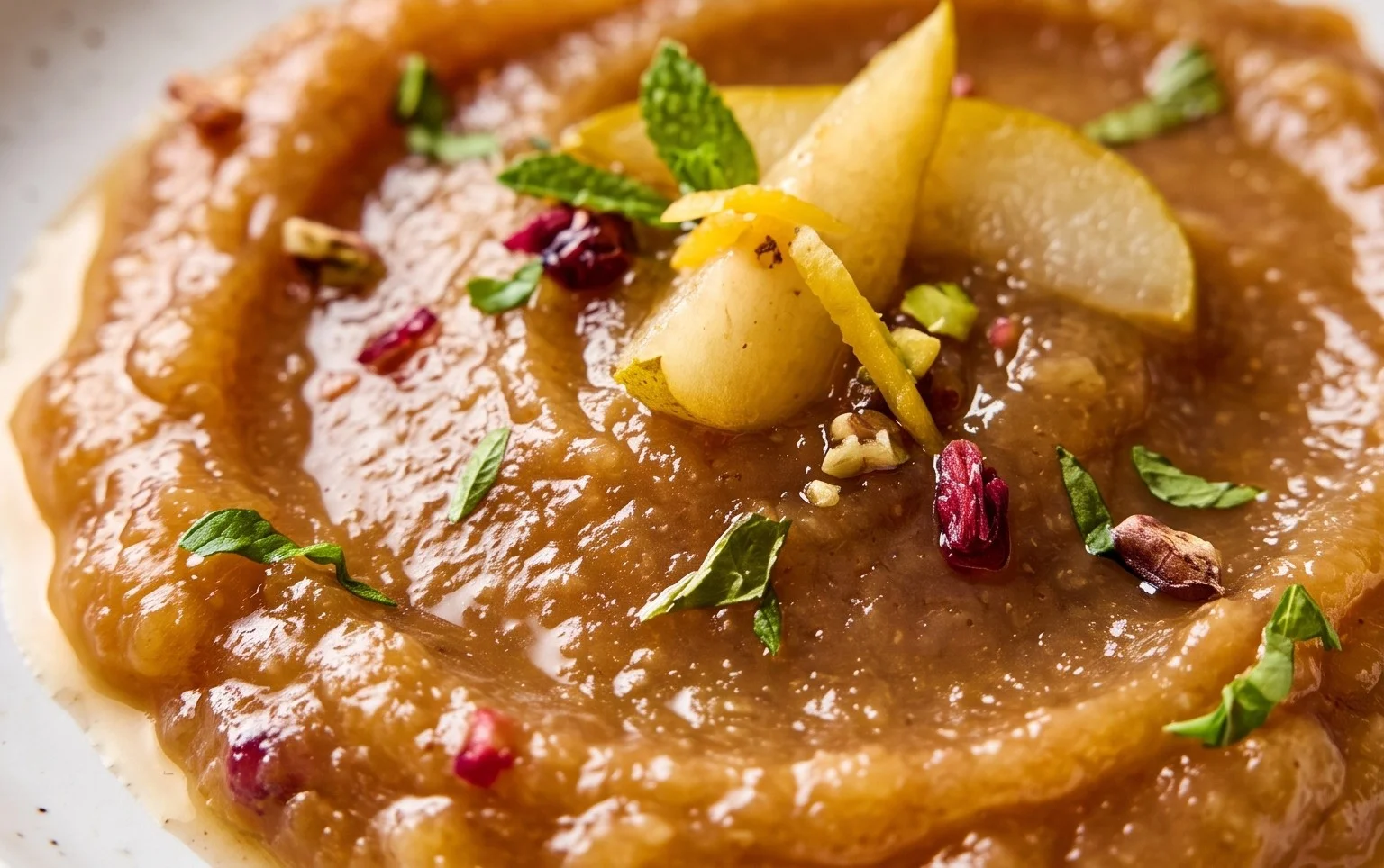 Easy Crockpot Pear Butter